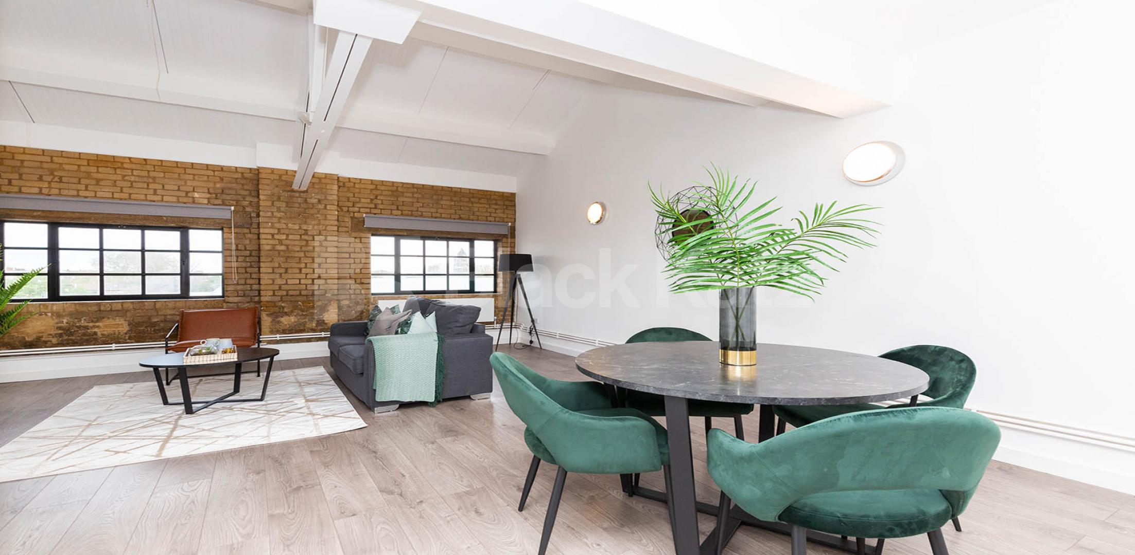 			SPACIOUS WAREHOUSE CONVERSION , 4 Bedroom, 1 bath, 1 reception Flat			 SPRINGFIELD HOUSE LOFTS-TYSSEN STREET , DALSTON-HAGGERSTON-SHOREDITCH